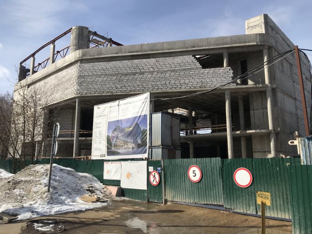 Реконструкцию кинотеатра Солнцево закончат к концу 2021 г.