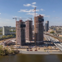Cтроительство элитного жилого комплекса «River Park Towers Кутузовский».
