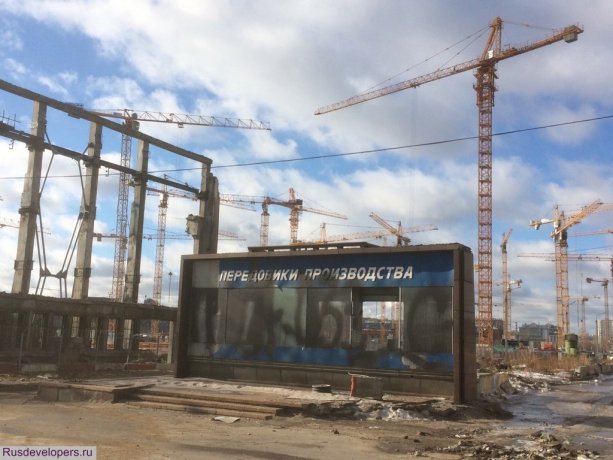 Продолжается строительство масштабного проекта ЗИЛАРТ 4-я очередь лот 16.