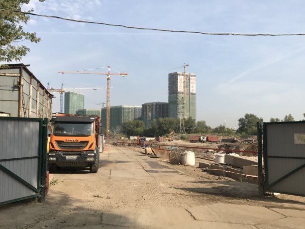 Продолжается строительство ЖК Береговой 3-я очередь