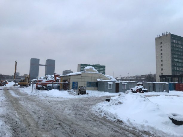 Новый строящийся корпус Prime park на Ленинградском пр. 37