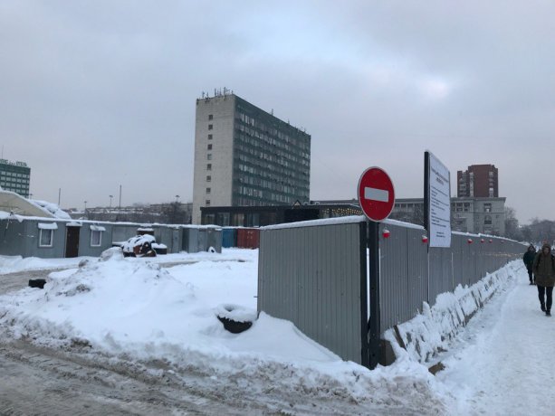 Новый строящийся корпус Prime park на Ленинградском пр. 37