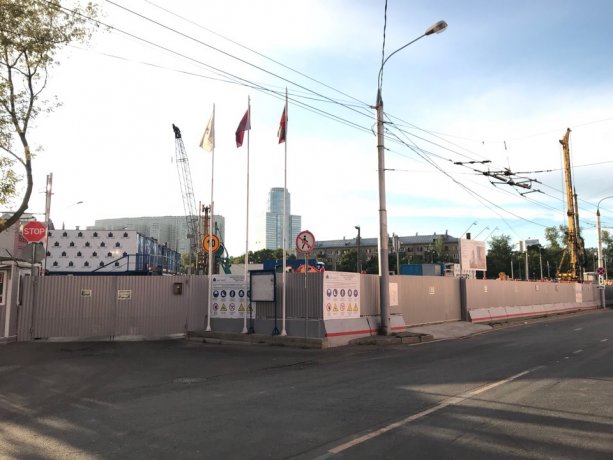 Строительство офисно-гостиничного комплекса от Action Development.