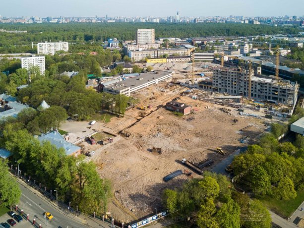 Cтроительство Бизнес-Центра в составе МФК Серебрянный фонтан.