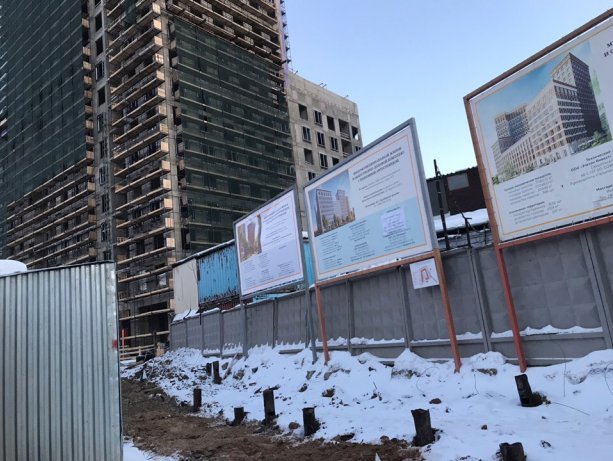 Cтроительство Бизнес-Центра в составе МФК Серебрянный фонтан.