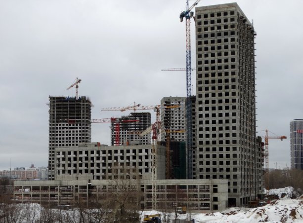 Продолжается строительство ЖК Береговой 3-я очередь