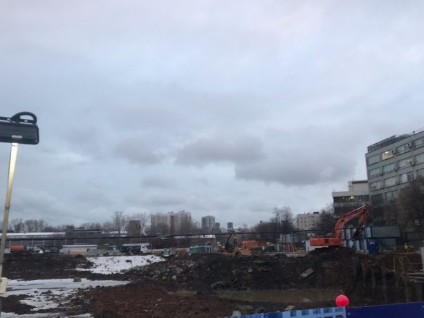 Строительство нового корпуса квартала бизнес-класса I LOVE.
