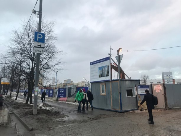 Строительство нового корпуса квартала бизнес-класса I LOVE.