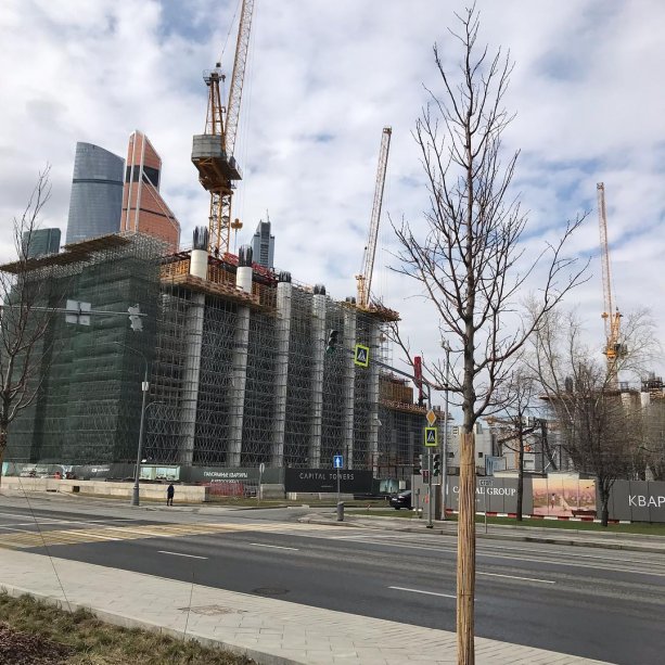 Капитал Тауэрс - строящийся проект Москва-Сити участок 20 от Capital Group.