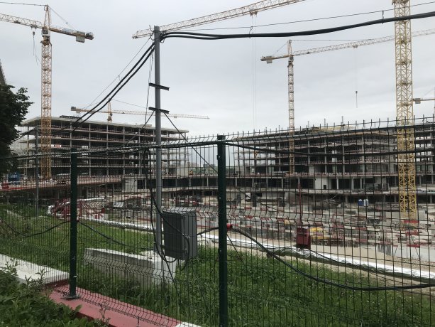 Строительство Бизнес-парка Сколково от Заречье Девелопмент.