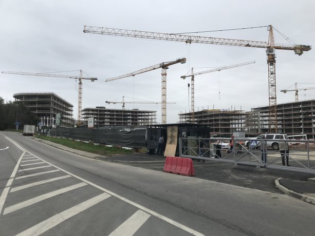 Строительство Бизнес-парка Сколково от Заречье Девелопмент.