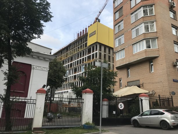 Строящийся элитный дом класса De Luxe «Бродский»от девелопера VESPER.