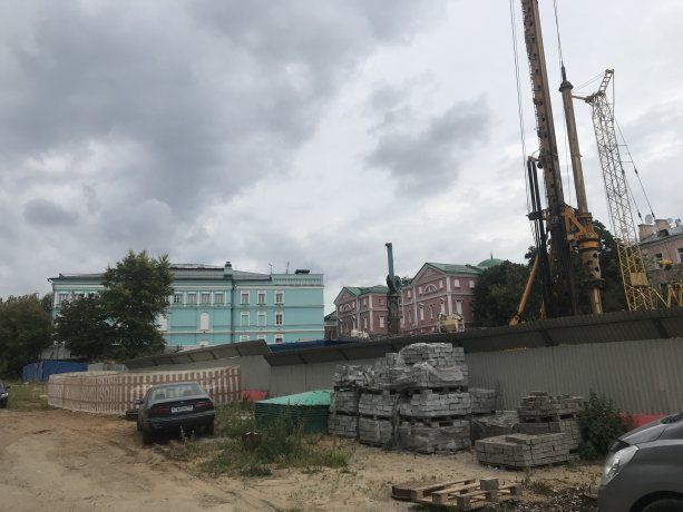Carre Blanc - уникальный строящийся комплекс апартаментов в центре Москвы.