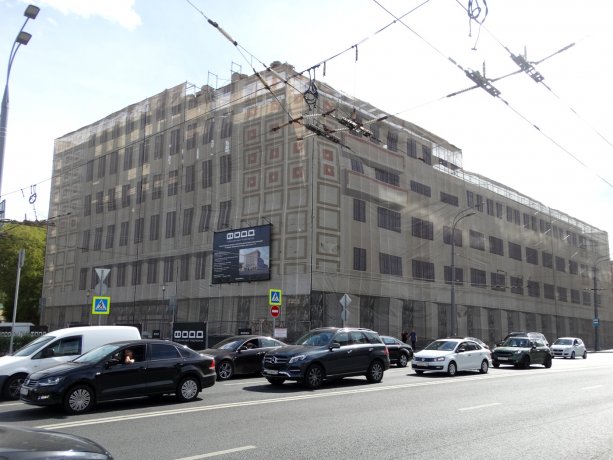 Строительство гостиничного комплекса MGallery by Sofitel на Зубовской площади.