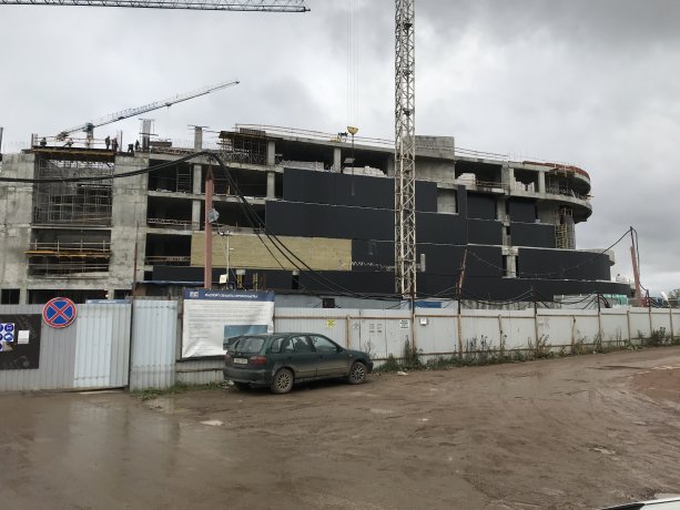 Строительство Многофункционального зрелищного центра МТС Live Arena.