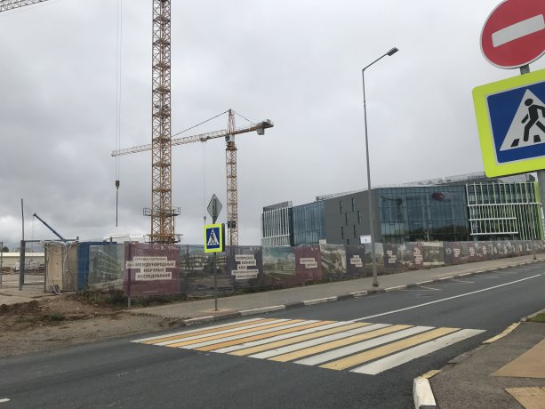 Строительство 3-й очереди медцентра Hadassah в Сколково.