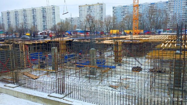 Строительство 2-й очереди ТРЦ НЕБО 50 000 кв.м в Солнцево.