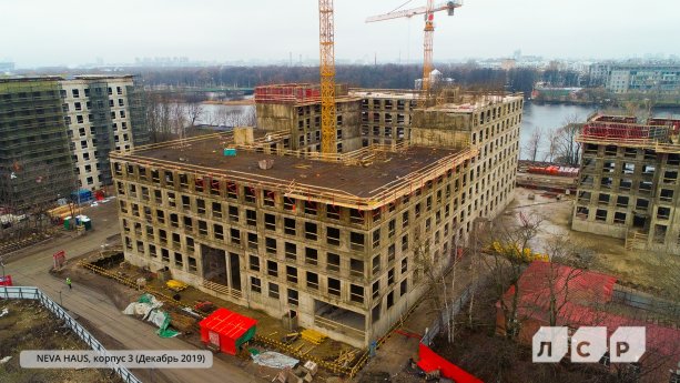 Уникальный строящийся ЖК класса элит Neva Haus от ЛСР Недвижимость.