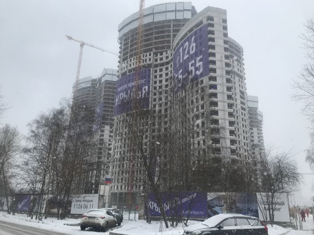 Крылья Лобачевского 120 - строящийся многофункциональный комплекс бизнес-класса от Лидер Инвест.