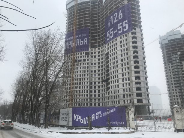 Крылья Лобачевского 120 - строящийся многофункциональный комплекс бизнес-класса от Лидер Инвест.