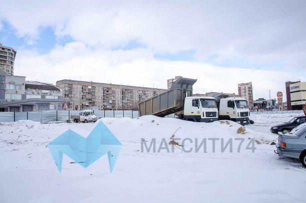 Строительство гипермаркета Леруа Мерлен Магнитогорск.