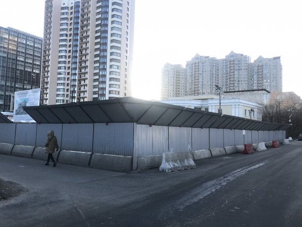 Строительство Бизнес-центра во владениях ТПУ «Профсоюзная».