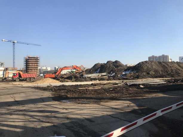 Строительство масштабного проекта квартальной застройки - Шереметьевский ПИК.