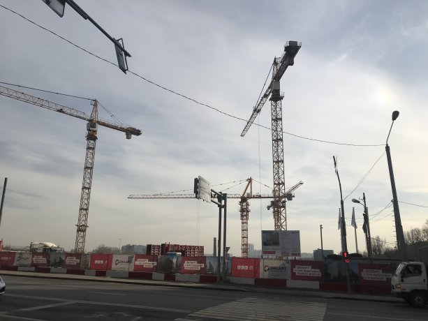 Strabag строит небоскреб «Дом-бриллиант» в ЗилАрте.