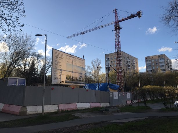 Реконструкция кинотеатра Алмаз в Москве.