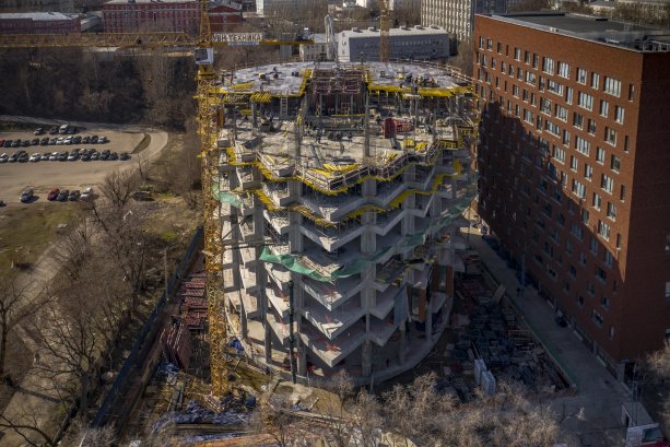 Строительство БЦ DM TOWER от девелопера KR Properties.