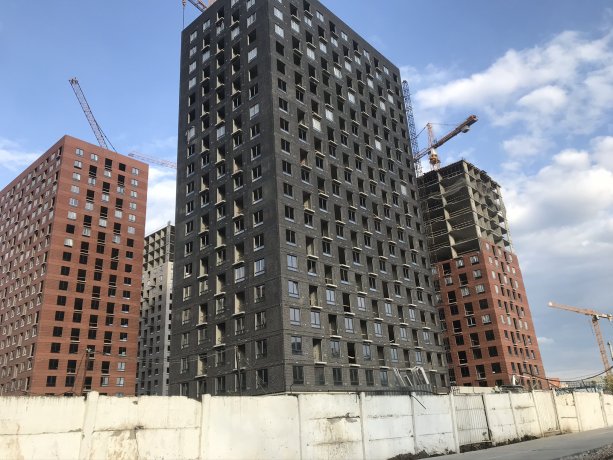 Продолжается строительство МФК Западный Порт - проект комплексной застройки рядом с Москва-Сити.