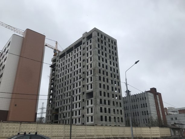 Новый строящийся Офисно-Деловой центр на севере Москвы.