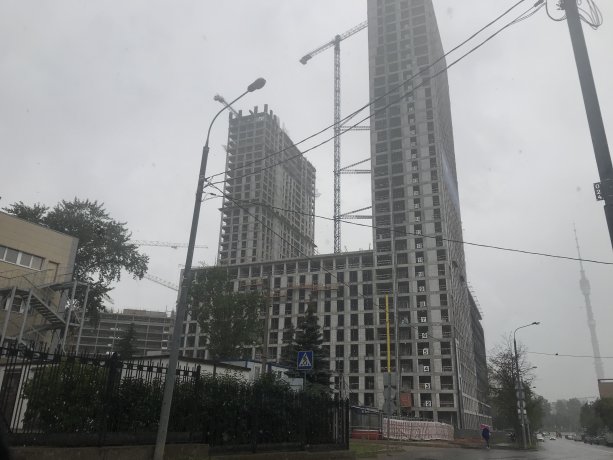 Строительство нового корпуса квартала бизнес-класса I LOVE.