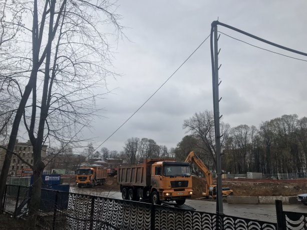 Строительство нового крупного инфекционного корпуса  в детской больнице святого Владимира.