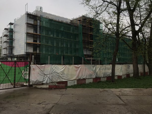 Строительство медицинского ЭКО центр АльтраВита -  Москва, ул. Нагорная, вл. 10