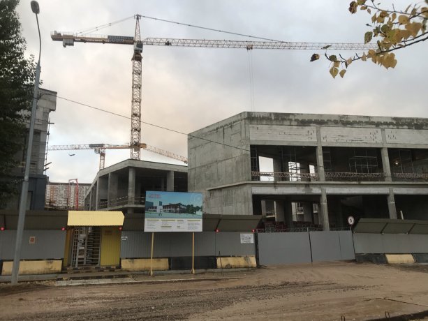Строительство Многофункционального Комплекса Солнце Москвы ВДНХ.