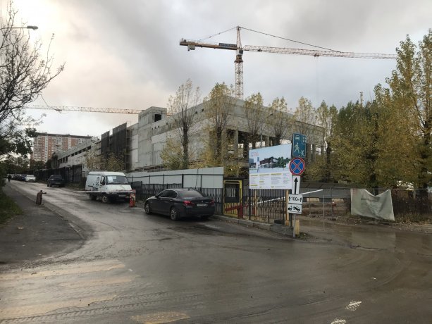 Строительство Многофункционального Комплекса Солнце Москвы ВДНХ.