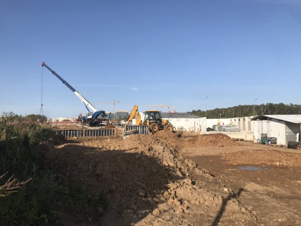 Строительство реабилитационного центра Orpea Group Сколково.