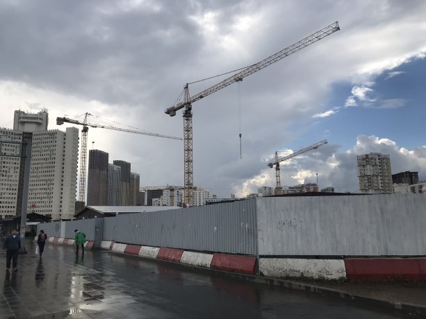 Строительство крупного ТРЦ  в составе ТПУ Селигерская.