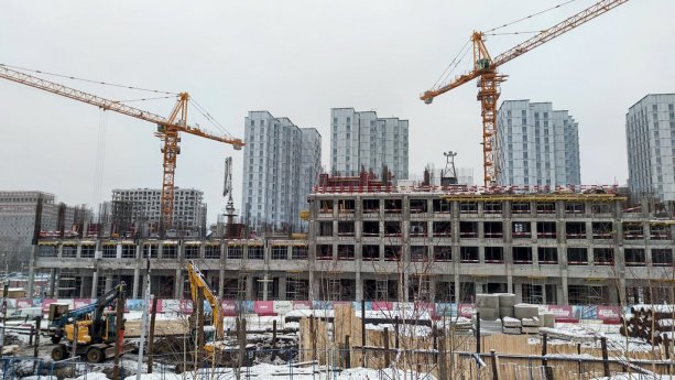 Strabag строит небоскреб «Дом-бриллиант» в ЗилАрте.
