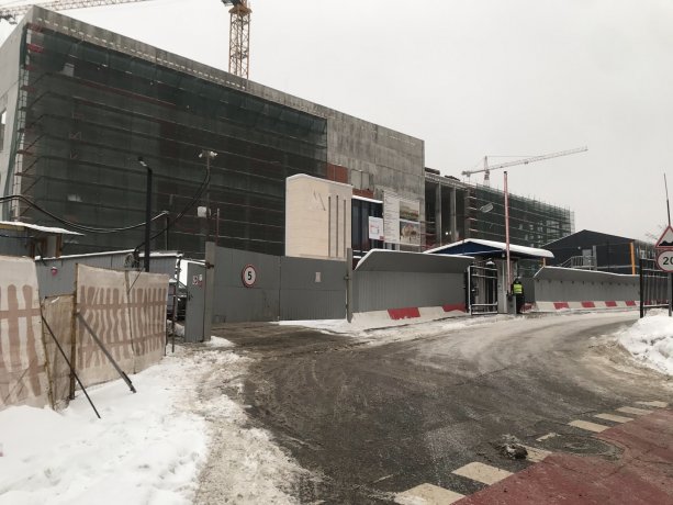 Мосфильм строительство - крупный строящийся Киноконцертный зал Мосфильмовская.