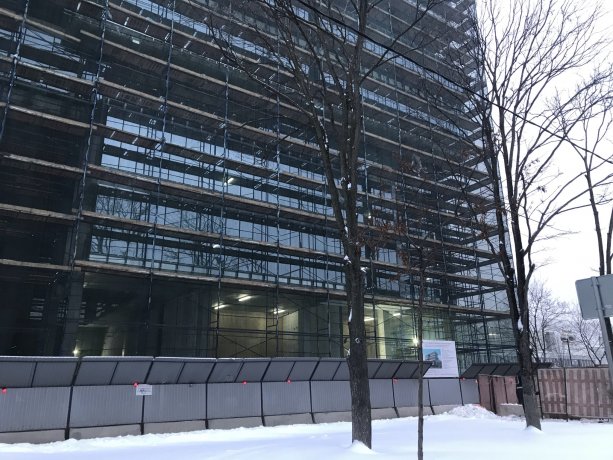 Строительство Бизнес-центра во владениях ТПУ «Профсоюзная».