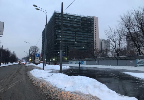 Строительство Бизнес-центра во владениях ТПУ «Профсоюзная».