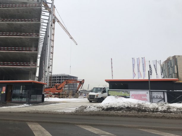 Строительство Бизнес-парка Сколково от Заречье Девелопмент.