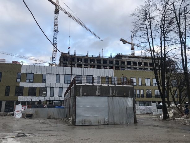 Строительство нового лечебно-диагностического комплекса 70 тыс. кв. м А.Логинова.