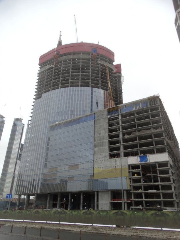 Grand Tower Москва-Сити участок 15 - масштабная строящаяся башня многофункционального назначения.