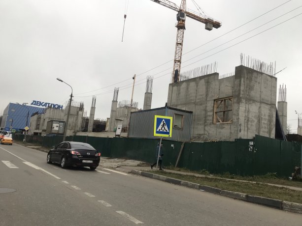 Строительство Торгового Центра Ливерпуль в Балашихе.