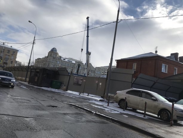 Строительство Реабилитационного центра для спортсменов в Хамовниках.
