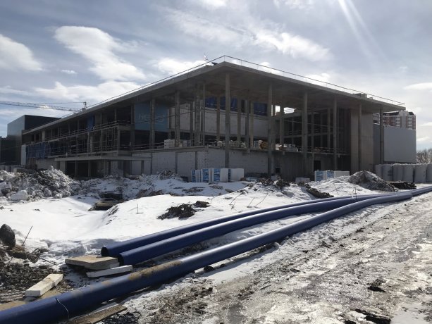 Строительство ТРЦ НЕБО Солнцево закончат в 2021 году.