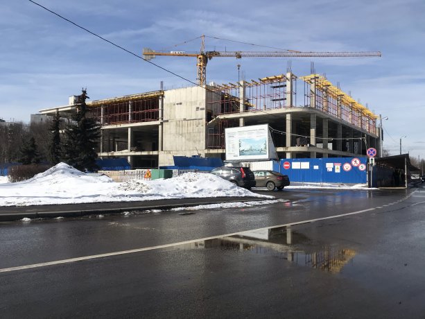 Реконструкция кинотеатра Аврора.